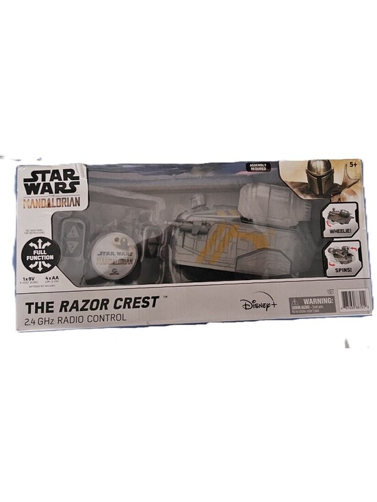 Disney Other - Star Wars The Mandalorian Remote Control Car Toy The Razor Crest RC 2.4GHz NEW
